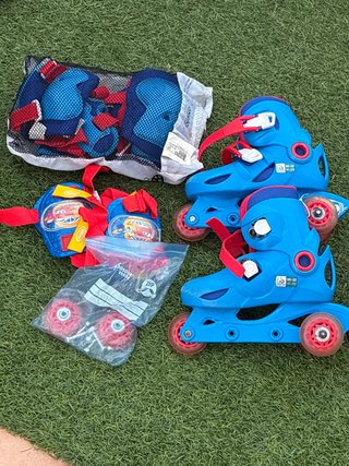 Patines Oxelo Play 3 Talla 30-32 Azul