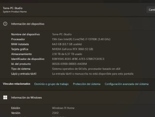 PC i7 13gen, 64GB RAM, RTX 3060 12GB, 7TB (3TB SSD