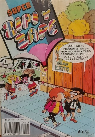 LOTE 5 TEBEOS SUPER ZIPI ZAPE.LA BASCULA.