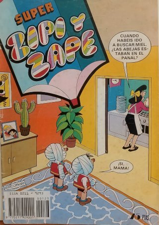 LOTE 5 TEBEOS SUPER ZIPI ZAPE.LA BASCULA.