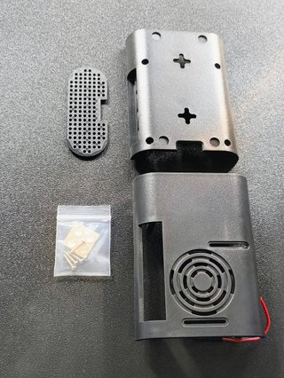 Carcasa Raspberry Pi 4 Negra