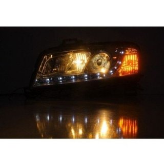 Faros delanteros LED para Fiat Stilo Cromados