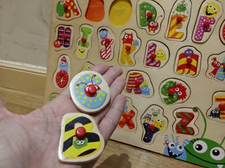 Juguetes de madera educativos