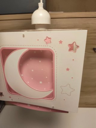 Lámpara infantil estrellas y luna