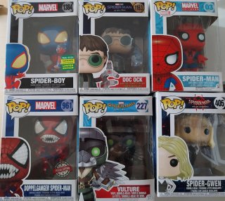 Funko Pop! Marvel Spider-Man Varios