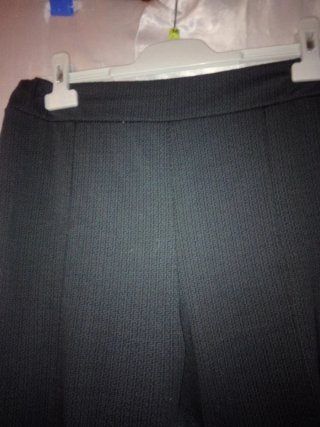 Pantalón elástico mujer negro