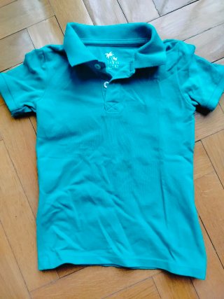 Pack 2 polos niño azul