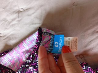 Bañador deportivo chica estampado