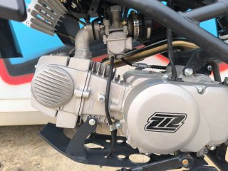Pit Bike Ziz Racing 140cc Negra y Amarilla