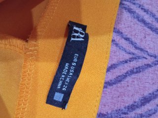 Pantalón naranja talla S
