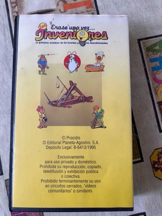 Lote 3 VHS Érase una vez originales