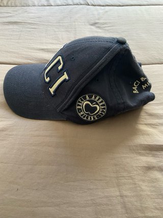 Gorra Azul Baci con Bandera Italia
