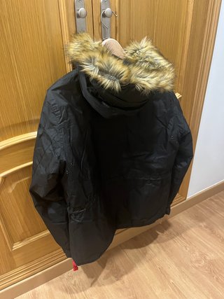 Parka Canadian Peak Negra Hombre