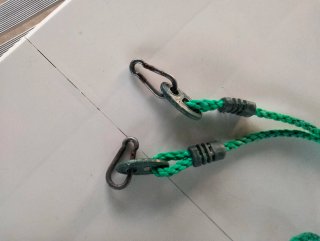 Columpio para bebé verde y amarillo