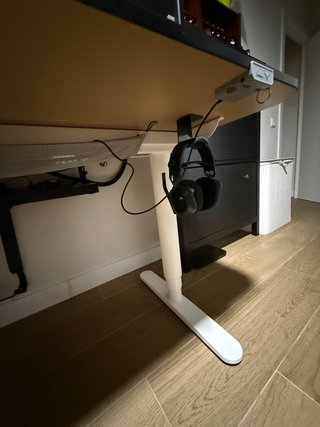 Escritorio Elevable Bekant Negro