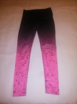 Leggings H&M Negro y Rosa