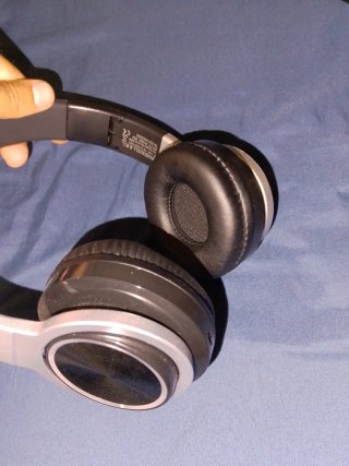 Cuffie Wireless Nere/Argento