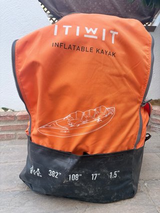 Kayak hinchable Itiwit 3 plazas
