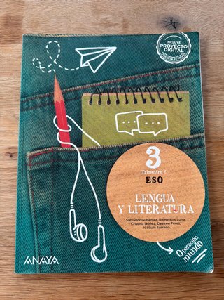 Lengua y literatura 3 ESO TRIMESTRE 2