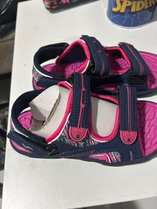 Sandalias Joma niña azul y rosa talla 32