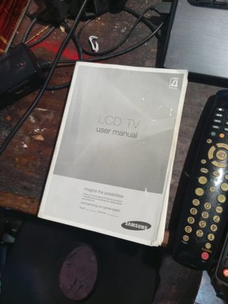 Televisión Samsung 32 Negra