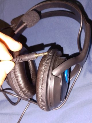 Cuffie Gaming Nere con Microfono