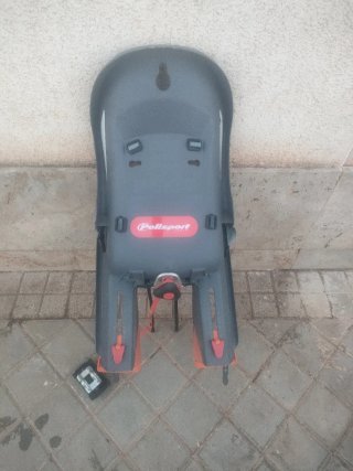 Silla bebé para bicicleta. Max 22kg