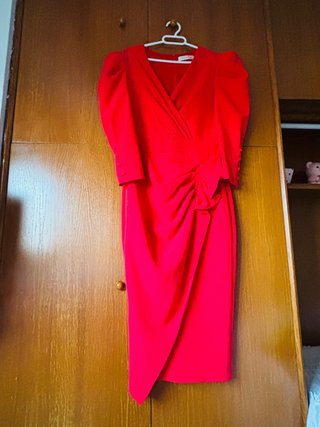 Vestido fiesta rojo Marta Brasil