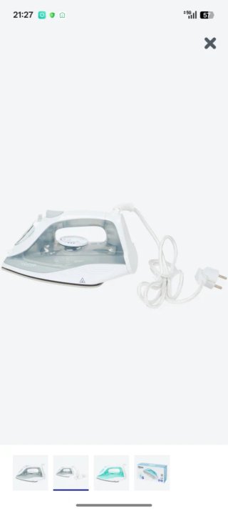 Plancha de vapor Tristar PD-4943M 2000W