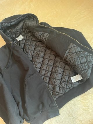 Casaco Carhartt Preto com Capuz