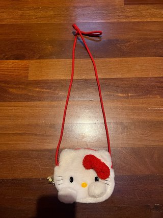 Bolso Hello Kitty blanco y rojo