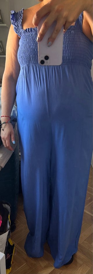 Mono pantalón azul