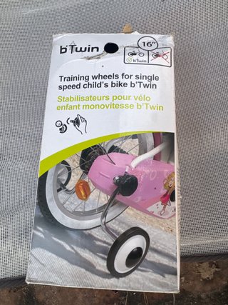 Ruedines B'Twin 16 para bici infantil