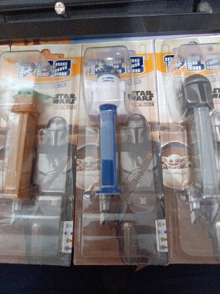 Pez Star Wars Mandalorian. Lote.