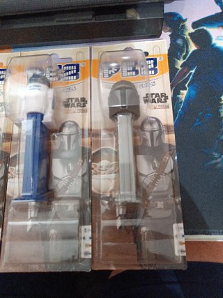 Pez Star Wars Mandalorian. Lote.