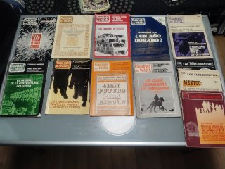 Lote de panfletos y revistas del Partido Comunista