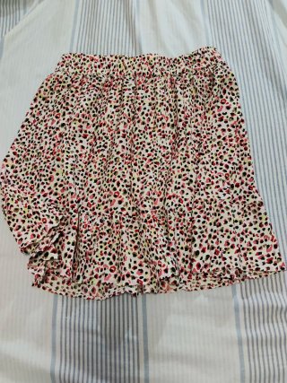 Falda corta Only estampado multicolor