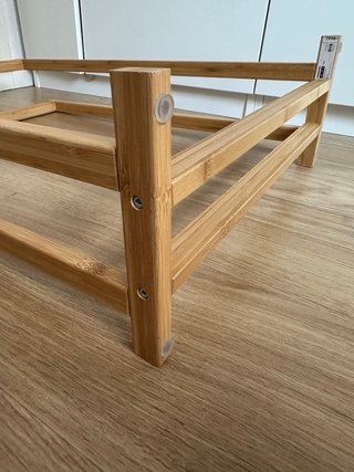 Toallero IKEA RÅGRUND de bambú – nuevo