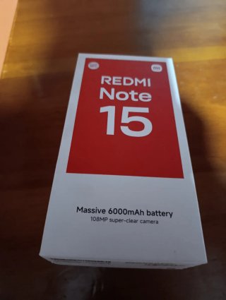 Xiaomi Redmi Note 15 Negro
