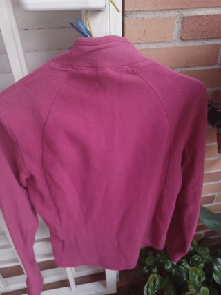 Forro polar Quechua rosa