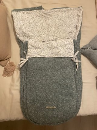 Saco para carrito de bebé gris