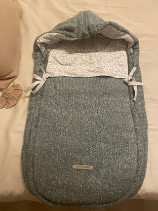 Saco para carrito de bebé gris