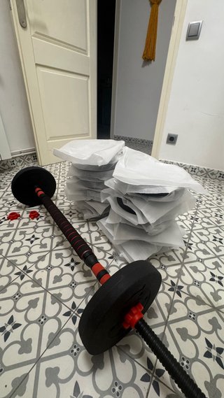 Juego de pesas 48 Kg