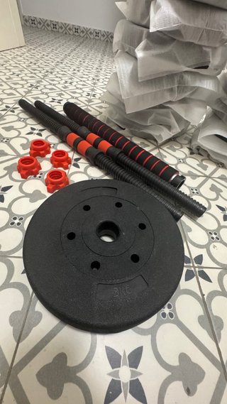 Juego de pesas 48 Kg