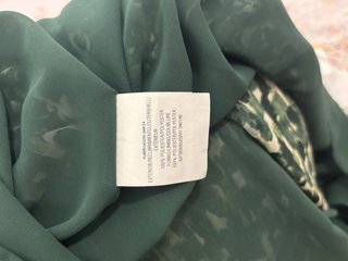 Vestido Purificación Garcia verde XL