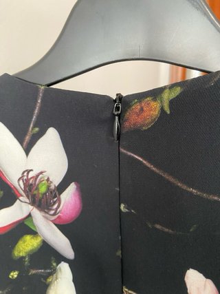Vestido Adolfo Domínguez floral XL