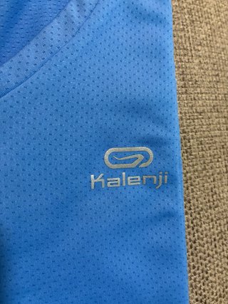 Camiseta Decathlon Kalenji Azul Talla M-L