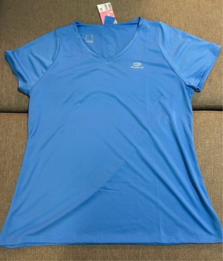 Camiseta Decathlon Kalenji Azul Talla M-L