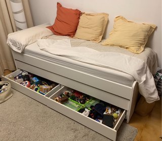 Cama nido Ikea con cajones y cama supletoria