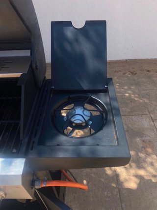 Barbacoa de gas y carbon seminueva